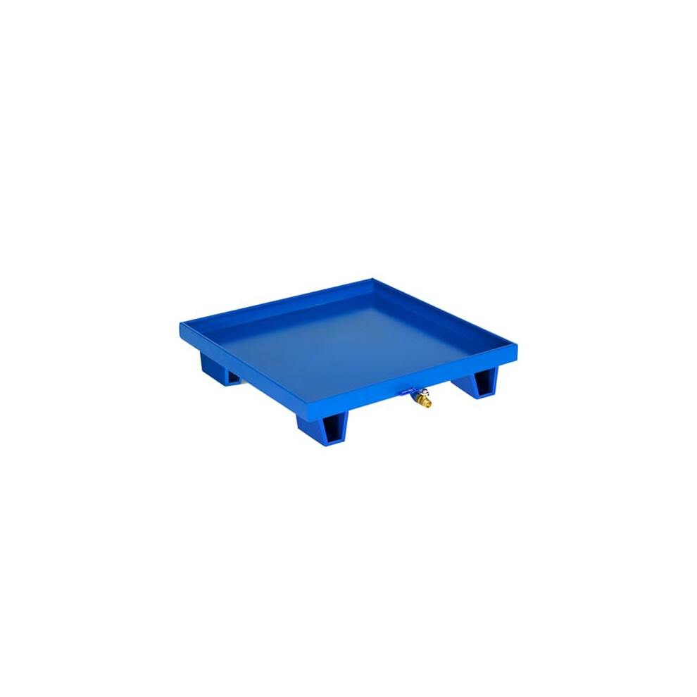 Drum Containment Spill Pallet With Drain Outlet For Drums, Paint Bucket, Oil Drums - Leakproof Platform-image-OPC-PKPHXKJ-NEW