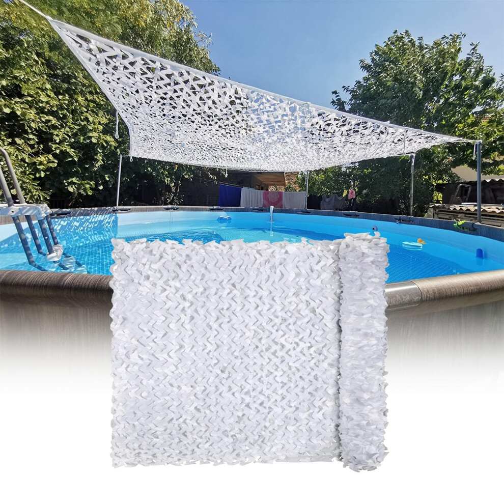 Woodland Camouflage Netting 4m X 14m, Military Reinforced Camouflage, Garden Sunshade Net, Snow Camo Net, 1m-10m-image-OPC-PKPJ57C-NEW