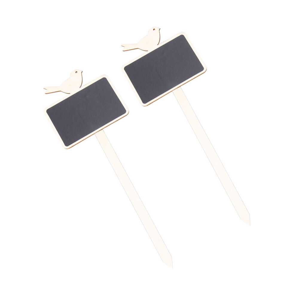 10pcs Wooden Bird Shape Chalkboard Picks for Plant Pots-image-OPC-PKPJ8QC-NEW