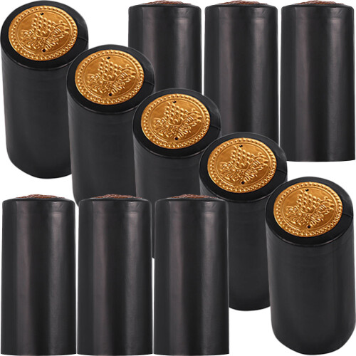 300 pcs red shrink wrap caps for bottles