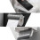 roll paper holder waterproof wall shelf no punch bathroom storage grey 6