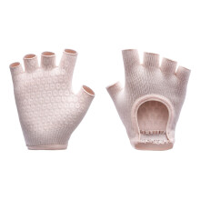 Breathable Fitness Gloves Half Finger Design Pilates Gloves For Girls And Women Multi-Color