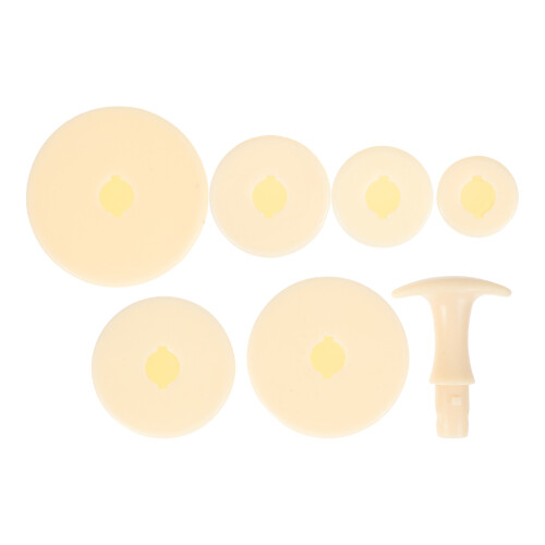 2 Sets Round Tart Mold with Handle Removable Pie Pan for Baking 2