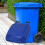 30l Trash Can Lid Replacement Heavy Duty Waste Bin Cover Blue 5