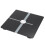 1pc scale wireless led body fat scale for home black 1