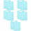 10 pcs shirt stacking board foldable clothing packing aid tool 7
