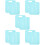 10 pcs shirt stacking board foldable clothing packing aid tool 8