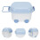 multi-functional storage box for sundries and toys, portable case 6