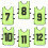 6pcs Polyester Vests Open Sided Practice Team 1