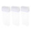 3pcs Dehairing Wax Storage Bottles Plastic Dispenser 11