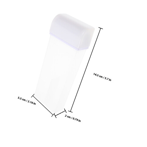 3pcs Dehairing Wax Storage Bottles Plastic Dispenser 1
