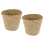 4 pcs woven straw storage baskets for bedroom bathroom office space-saving 3
