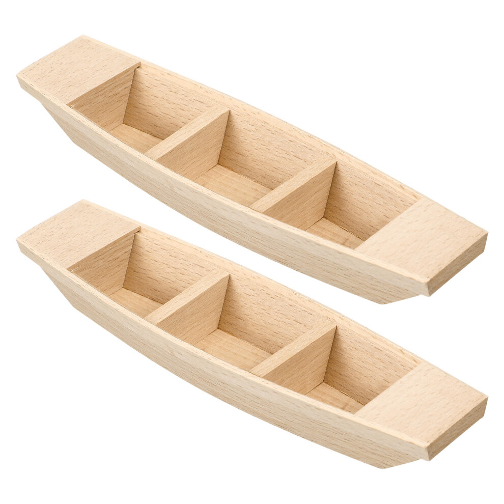 6 Pcs Wooden Boat Model Unfinished Craft for Home Decor-image-OPC-PKPJTK9-NEW