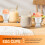 4pcs ceramic egg cups for boiled eggs, breakfast tabletop holders 8