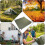 Garden Leaf Collection Mat Foldable With Handle Waterproof Fabric Size Large Debris Management 3