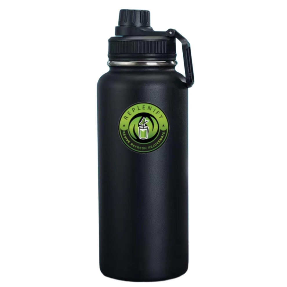 Stainless Steel Water Bottle 1 Litre Non-Insulated Single-Wall Plastic-Free Leakproof Metal Bottle-image-OPC-PKPK2PV-NEW
