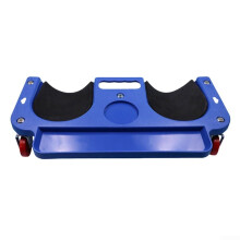 Repair Sliding Kneeling Pad Blue With Swivel Wheels Rolling Knee Pads For Construction And Car Repair Garage Cleaning