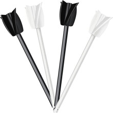 Resin Mixer Paddles for Drill, 4-Piece Epoxy Mixer Attachment, Paint Stirrer for Resin, Epoxy, Silicone Molds