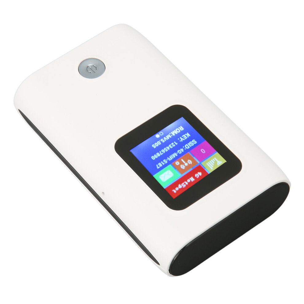 Portable Wifi Hotspot 10 Devices 300Mbps 6000Mah Color Screen Lte Router 8771351548863