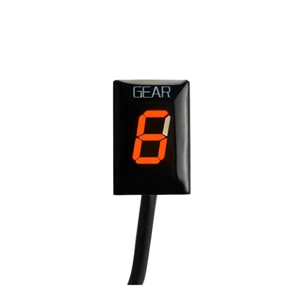Motorcycle Gear Meter For Cbr250r Cbr400r Cbr500r 1-6 Speed Gear Position Indicator Orange 9016109020727