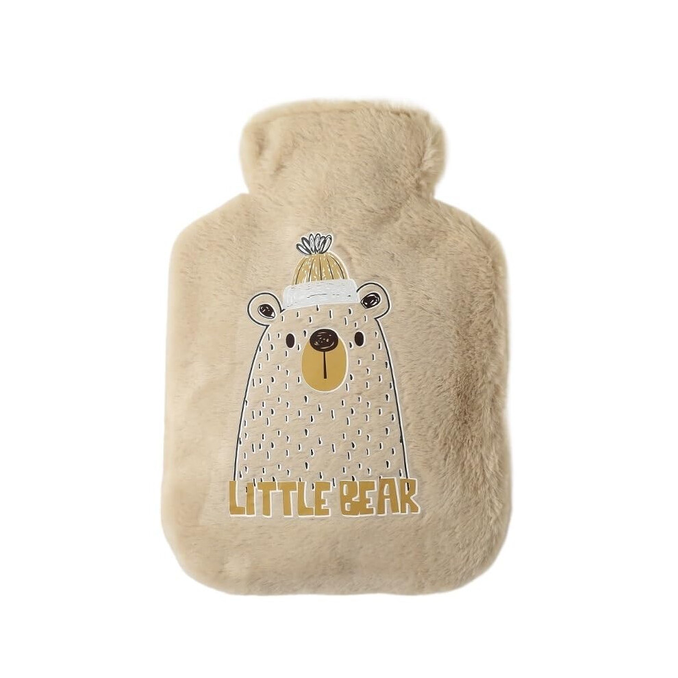 Hot Water Bag 8-500ml Capacity, Cozy Cute Bed And Body Warmer For Cold Compresses And Warm Hands And Feet