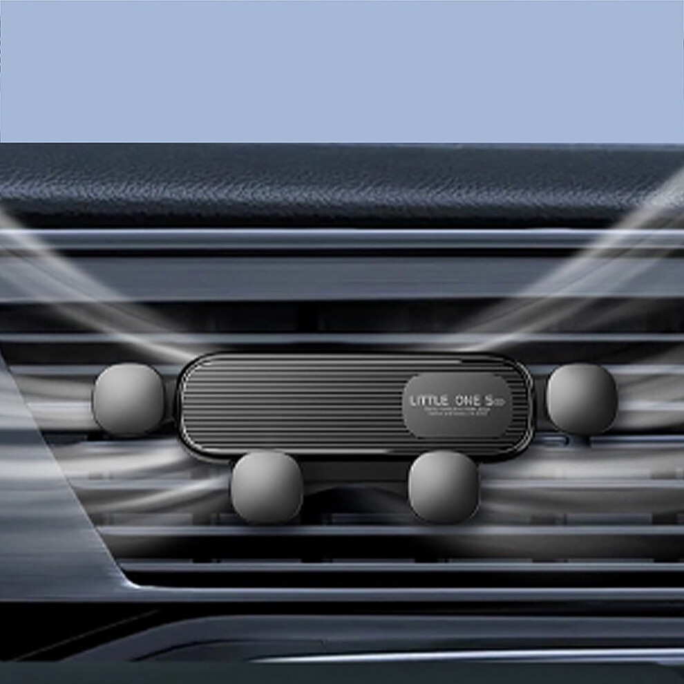 Universal Gravity Car Vent Phone Holder Abs Clip Hook Type For Smartphones 8451351549328