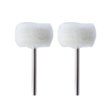 Felt Grinding Sanding Head Mini Polishing Brush 3Mm Shank For Abrasive Buffing Wheel 1-10 Pcs Cotton Thread 2 Pcs