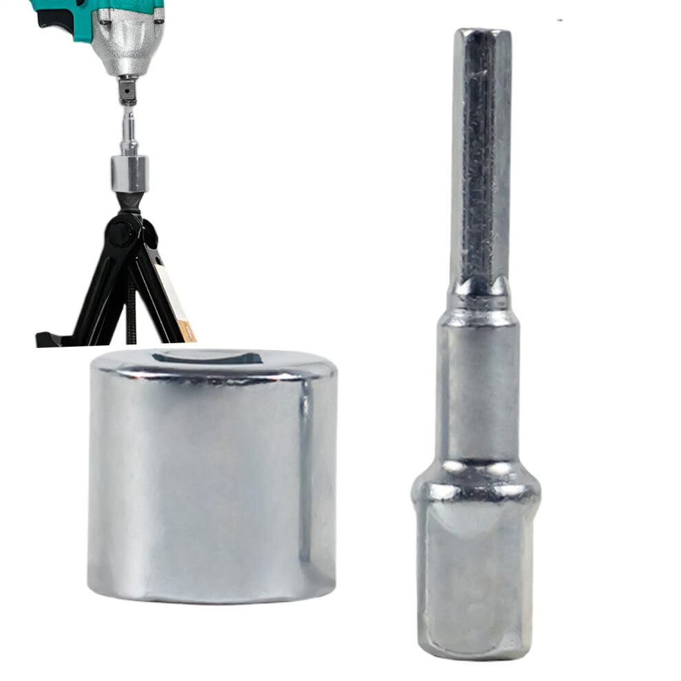 Scissor Jack Drill Adapter For Electric Jacks, Socket Wrench Attachment For Trailers, Cars, And Trucks Leveling Camping 9393856900480