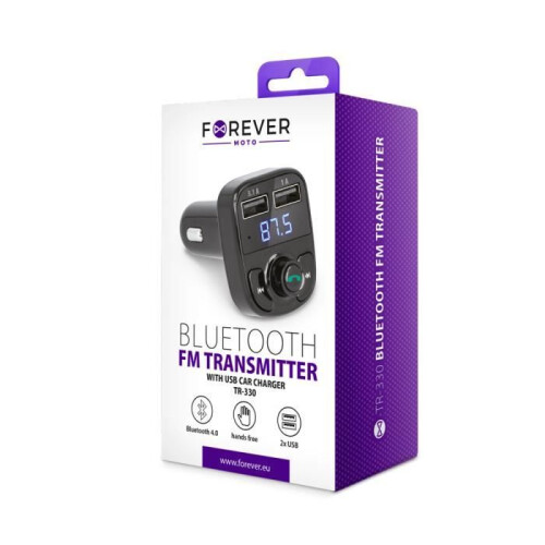 Forever FM-lähetin TR-330 bluetooth 2