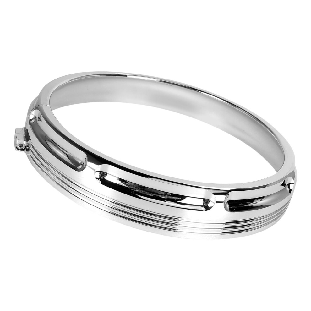 7 Inch Headlight Rings Aluminum Headlamp Covers Headlight Protector Motorcycle Accessories Silver 9393856900787