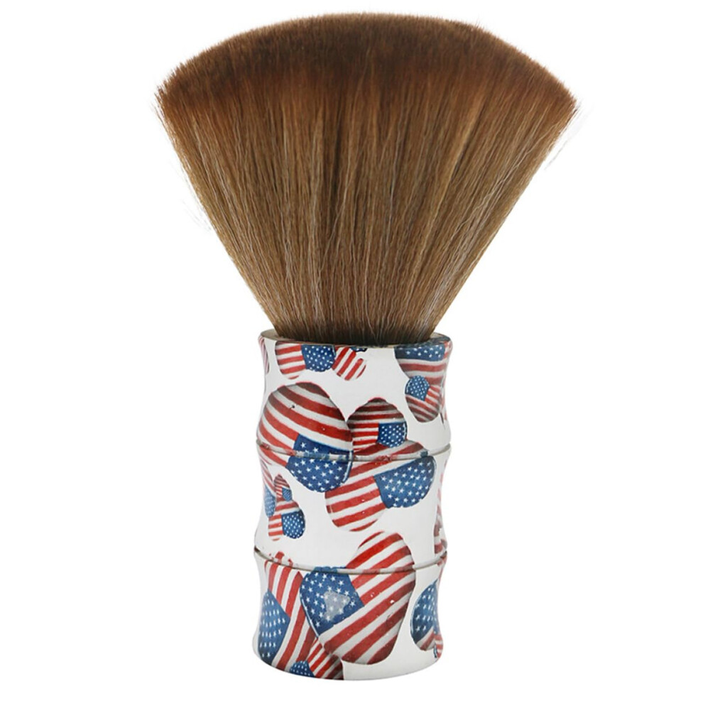 Neck Duster Brush Soft Bristle Hair Styling Tool For Salon And Barbershop Cleaning Durable Handle 14.5x8.5cm