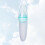 Babyflessen van silicone rijstpap en , 2