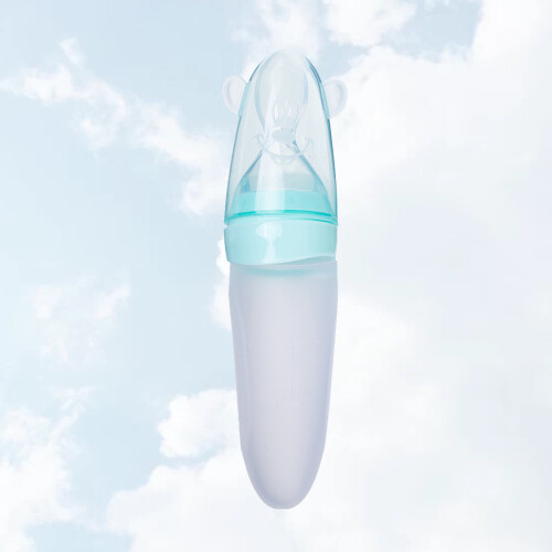 Babyflessen van silicone rijstpap en , 1