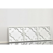 3x Moroccan Tile Wall Art Home Mirror Square 25 Cm
