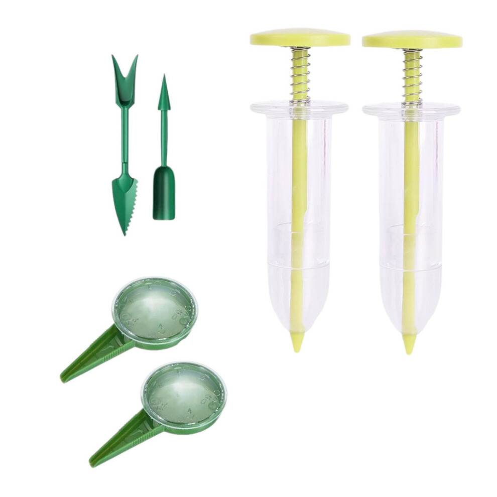 (Yellow, 10x3x3cm) S Eed Spreaders S Eed Planter Functional Dispenser Set For Garden-image-OPC-PKPKTGQ-NEW