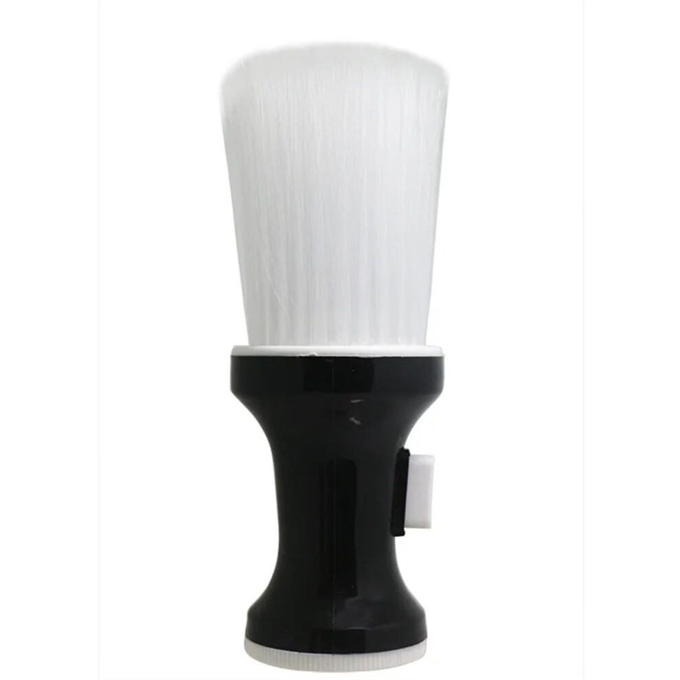 White Barbers Hair Remove Brush Neck And Face Duster Color Professional Salon Tool For Barbers And Hairdressers