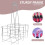 beer bottle holder rack for storage and carrying 3