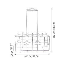 beer bottle holder rack for storage and carrying