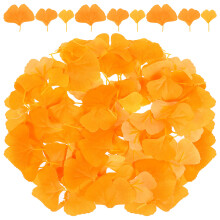 300 pcs simulation ginkgo leaves for wedding decor