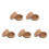 5Pcs Handheld Wood Grain Grinder Manual Multifunctional Kitchen Mill 6