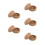 5Pcs Handheld Wood Grain Grinder Manual Multifunctional Kitchen Mill 7