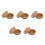 5Pcs Handheld Wood Grain Grinder Manual Multifunctional Kitchen Mill 8