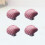 4pcs Ceramic Shell Knobs Sea Style Pull Handles for Cabinet Drawer 11