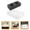 2pcs Takeout Coffee Cup Holders Drink Storage Trays 4