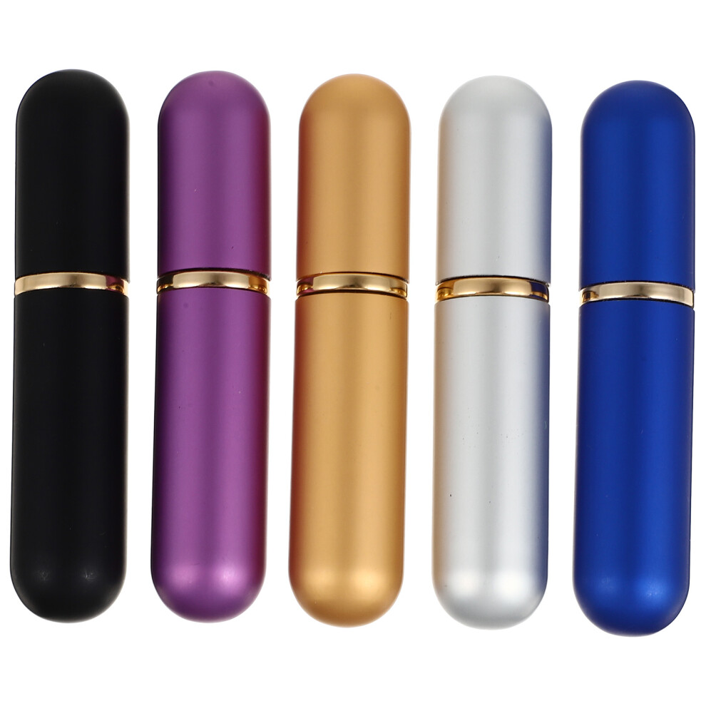 5 pcs essential oil bottles with cotton wicks for aromatherapy-image-OPC-PKPM6R6-NEW