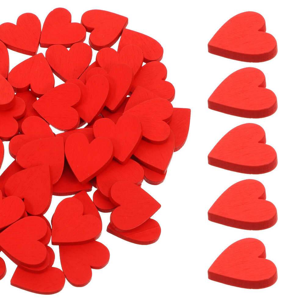 500 Pcs Wooden Heart Cutouts Craft Pieces for Wedding Party Decor-image-OPC-PKPM7JR-NEW