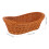 2 pcs plastic imitation rattan woven baskets for kitchen storage 2