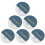 6pcs Disposable Compressed Bath Towel Tablet for Travel 10