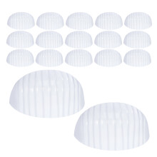 25pcs Clear Plastic Hat Brim Insert for Baseball Caps