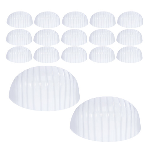 25pcs Clear Plastic Hat Brim Insert for Baseball Caps